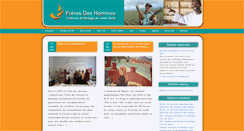 Desktop Screenshot of freresdeshommes.org